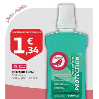 Alcampo Enjuague bucal oferta