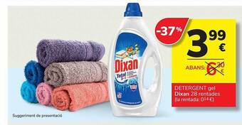 Consum Detergente gel dixan oferta