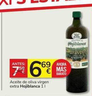 Supermercados Charter Aceite de oliva virgen extra hojiblanca oferta