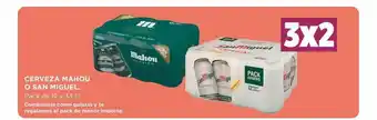 Supercor Exprés Cerveza mahou o san miguel oferta