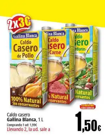 Unide Supermercados Caldo casero gallina blanca oferta