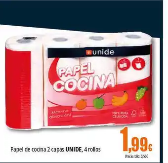 Unide Supermercados Papel de cocina unide oferta