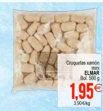 Plenus Supermercados Croquetas xamón mini elmar oferta