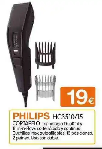 Expert Philips HC3510/15 Cortapelo oferta