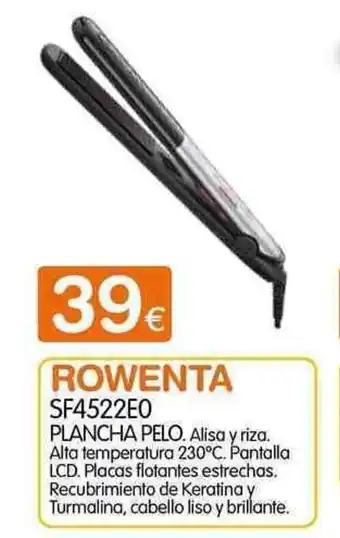 Expert Rowenta SF4522E0 Plancha Pelo oferta