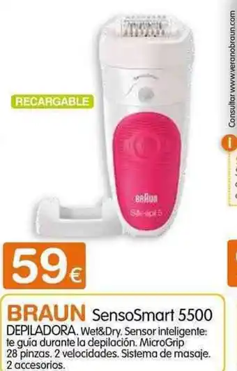 Expert Braun SensoSmart S500 Depiladora oferta