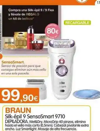 Expert Braun Silk-èpil 9 SensoSmart 9710 Depiladora oferta