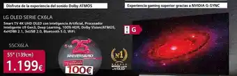 Expert Lg Oled Serie CX6LA oferta