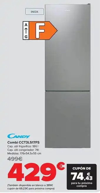 Carrefour Candy combi oferta