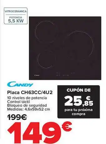 Carrefour Candy placa oferta