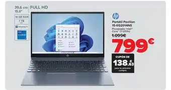 Carrefour Portátil pavilion oferta