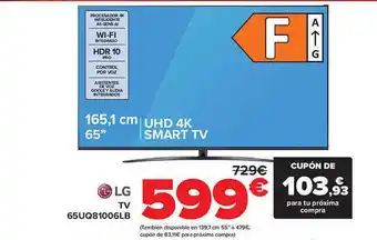 Carrefour Lg tv oferta