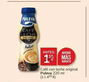 Supermercados Charter Café con leche original puleva oferta