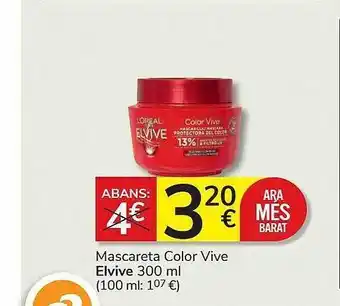 Consum Mascareta color vive elvive oferta
