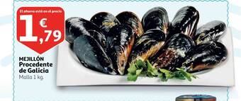 Alcampo Mejillón Procedente De Galicia 1kg oferta