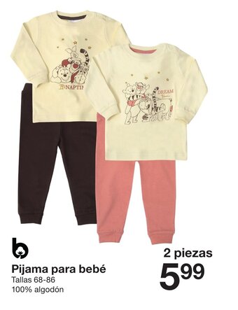 Zeeman Pijama para bebé oferta
