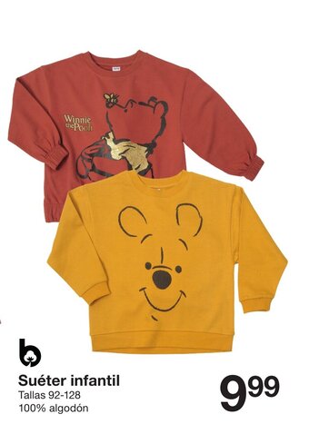 Zeeman Suéter infantil oferta
