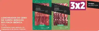 Supercor Loncheados de cebo de campo ibéricos 50% raza ibérica oferta