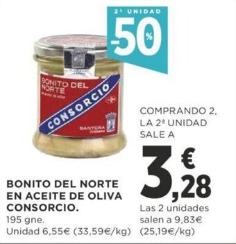 Supercor Bonito del norte en aceite de oliva consorcio oferta