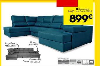 Conforama Rinconera U Con Cama Carla oferta