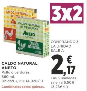 Supercor Caldo natural aneto oferta