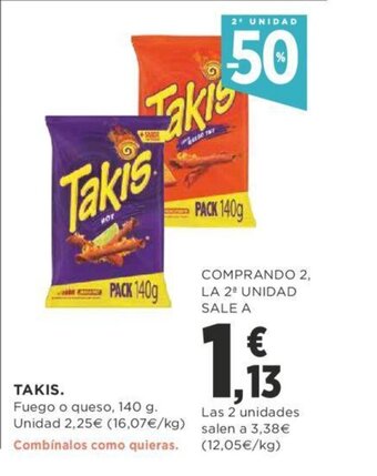 Supercor Takis oferta