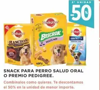 Supercor Snack para perro salud oral o premio pedigree oferta