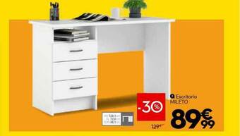 Conforama Escritorio Mileto oferta