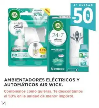Supercor Ambientadores elétricos y automáticos air wick oferta