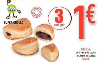 Masymas Delicia, de crema de leche o crema de cacao oferta