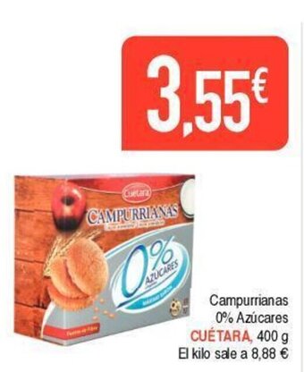 Masymas Campurrianas 0% azúcares CUETARA oferta