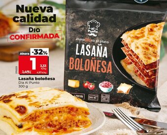Dia Lasaña Boloñesa oferta