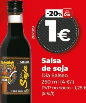 Dia Salsa de Soja oferta