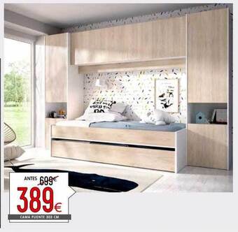Atrapamuebles Cama puente 303 cm oferta