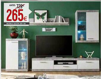 Atrapamuebles Mueble salón 255 cm oferta