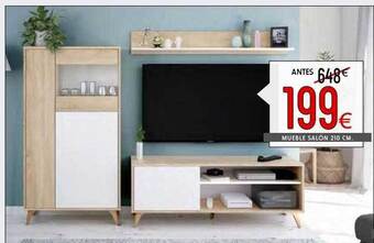 Atrapamuebles Mueble salón 210 cm oferta