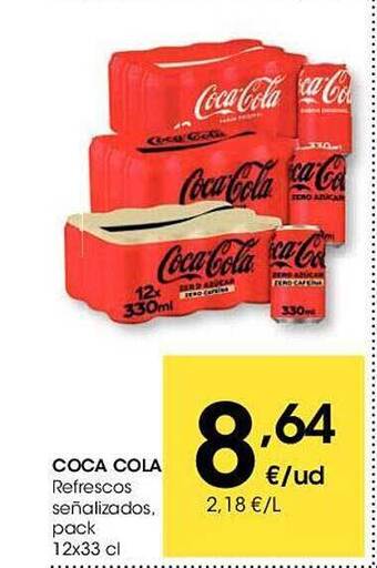 Eroski Coca-cola refrescos señalizados oferta