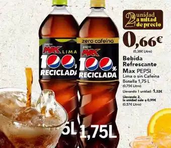 Gadis Bebida refrescante max pepsi oferta