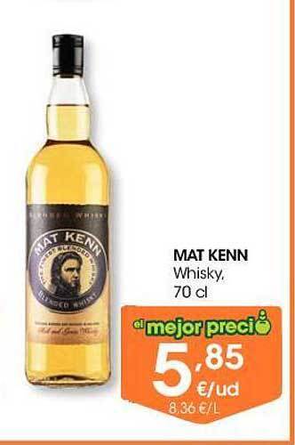 Eroski Mat kenn whisky oferta