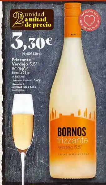 Gadis Frizzante verdejo 5,5° bornos oferta