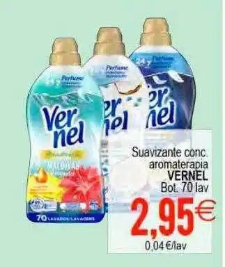 Plenus Supermercados Suavizante conc. aromaterapia vernel bot. 70 lav oferta