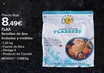 Costco Flax semillas de lino tostadas y molidas oferta
