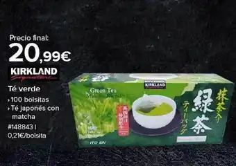 Costco Kirkland té verde oferta
