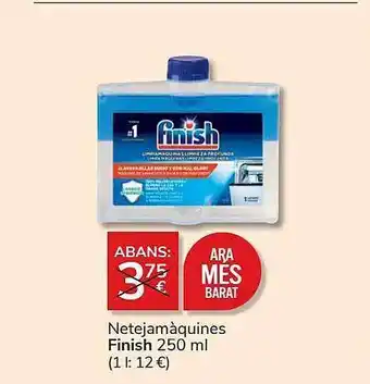 Consum Netejamàquines finish oferta