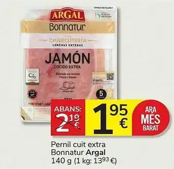 Consum Pernil cuit extra bonnatur argal oferta
