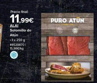 Costco Alai solomillo de atún oferta