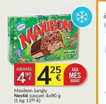 Consum Maxibon jungly nestlé paquet oferta