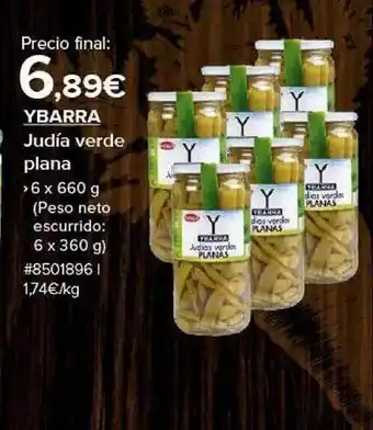 Costco Ybarra judia verde plana oferta