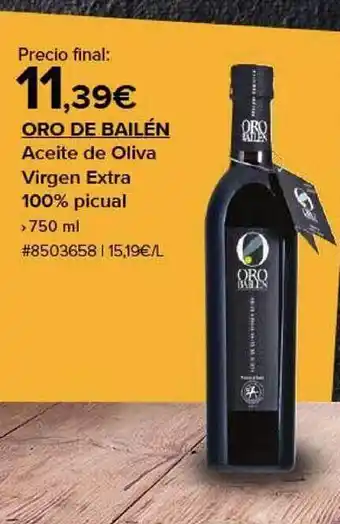 Costco Oro de bailén aceite de oliva virgen extra 100% picual oferta