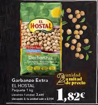 Gadis Garbanzo extra el hostal oferta
